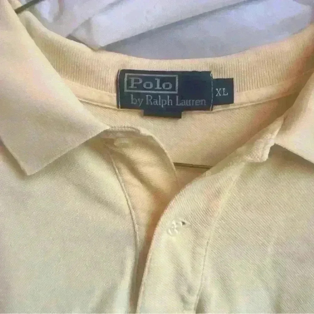 Ralph‎ Lauren yellow men’s shirt XL - Picture 3 of 4